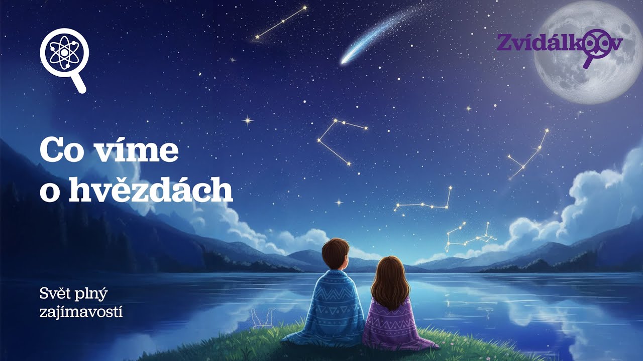CO VÍME O HVĚZDÁCH ⭐ - audio encyklopedie pro děti (2026) není AI