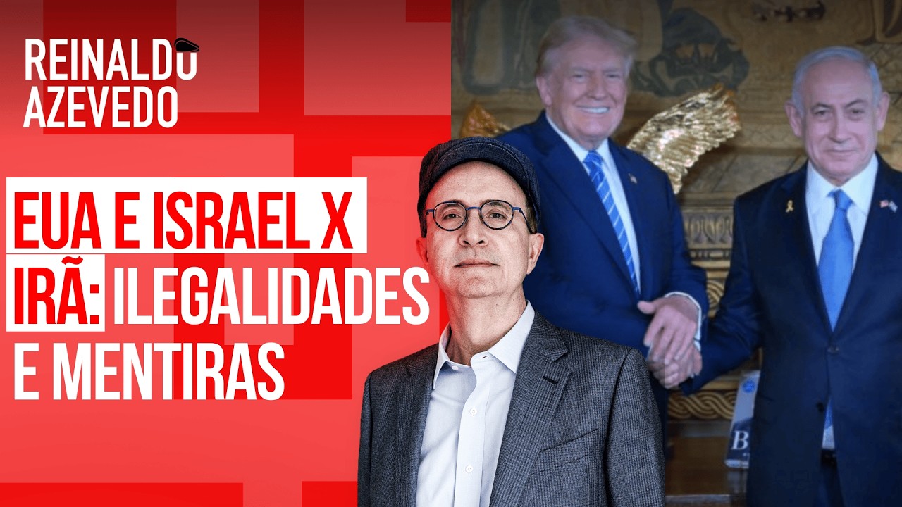 Reinaldo: Ataques ao Irã são ilegais, imorais e se sustentam numa farsa