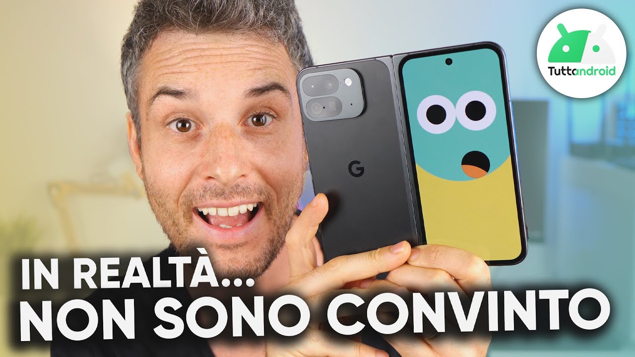 IL PIXEL 9 PRO FOLD mi ha lasciato lì...TANTE COSE DA DIRVI | Recensione