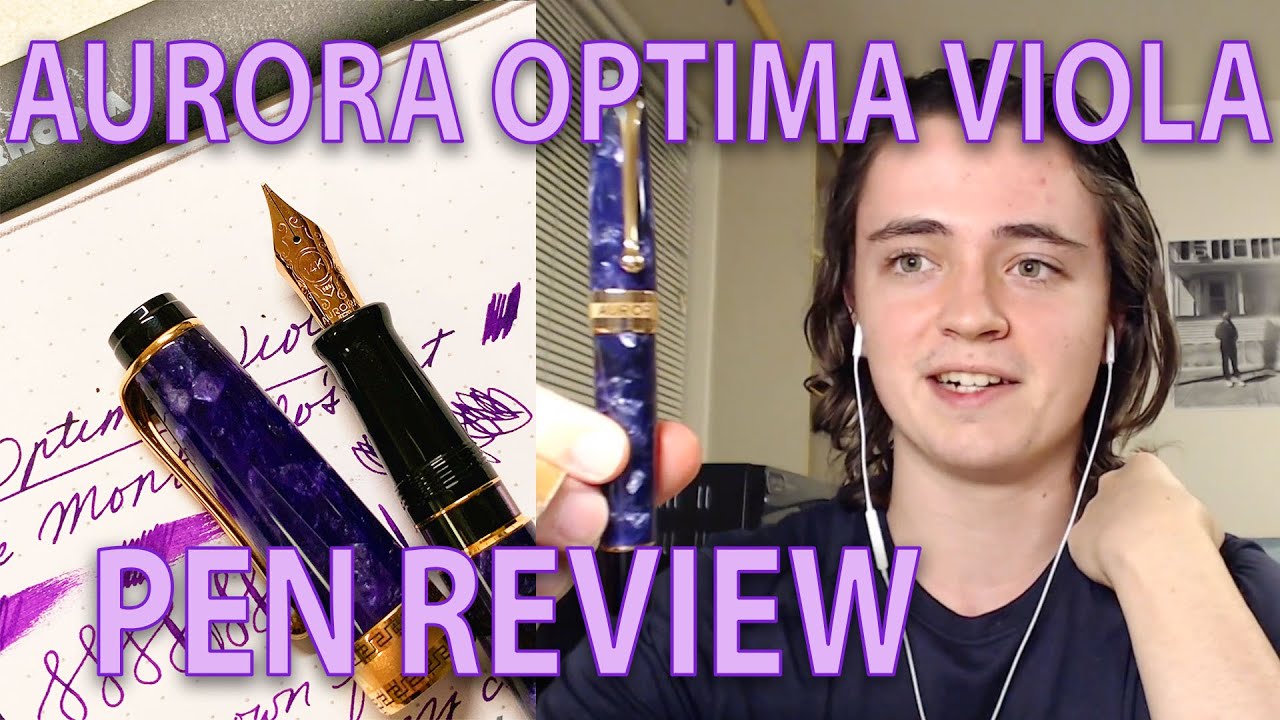 Aurora Optima Viola - Fountain Pen Review