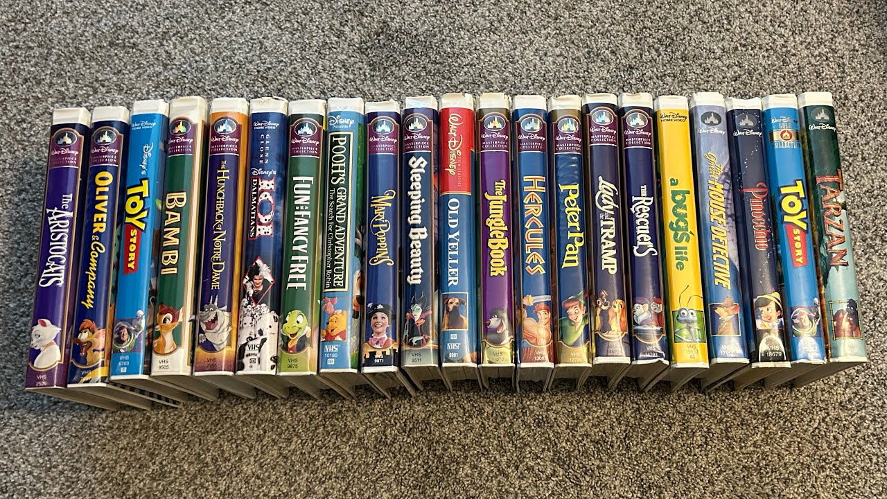 My 1996-2000 Walt Disney Company Intro VHS Collection