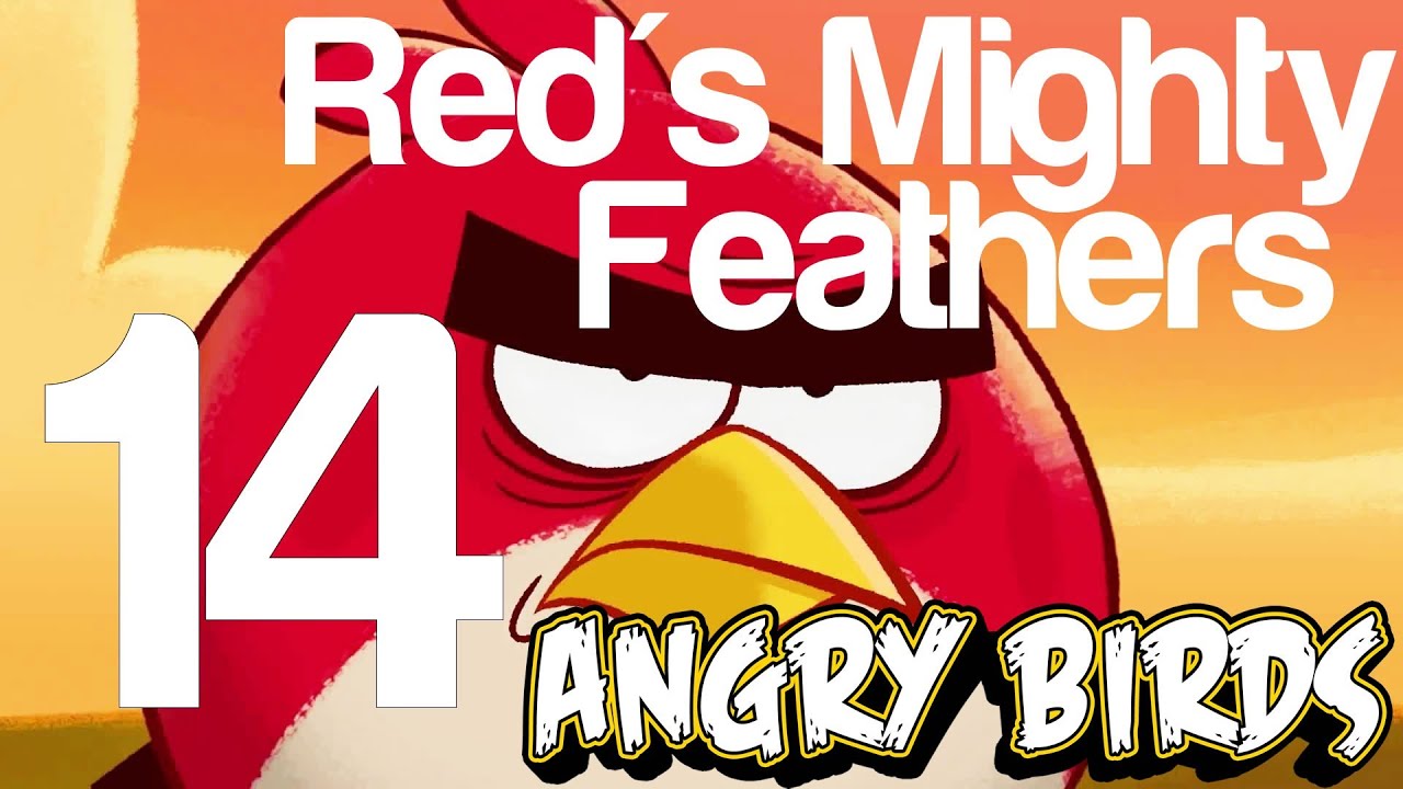 Angry Birds - Red's Mighty Feathers Level 14 - 3 Star Walkthrough | WikiGameGuides
