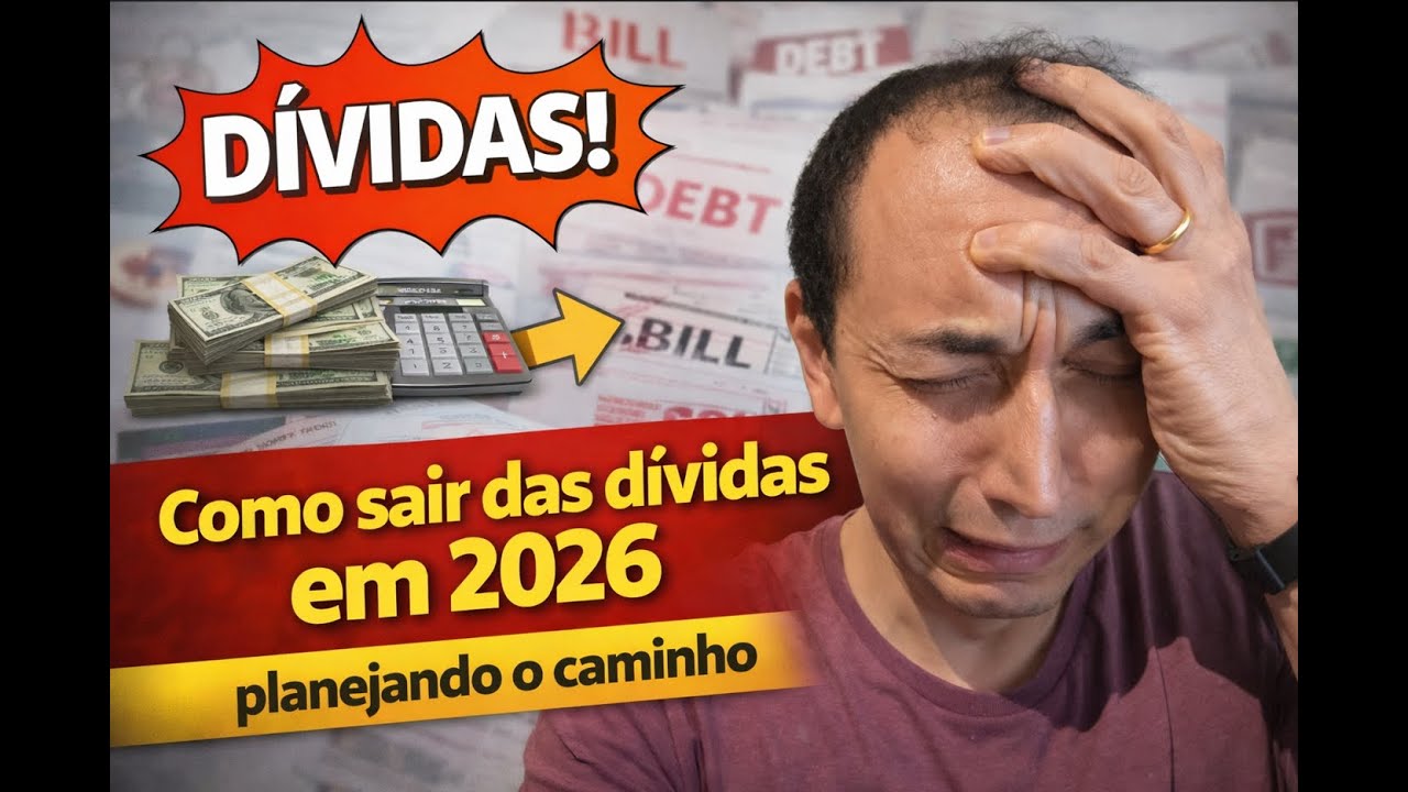 Como Sair das Dívidas em 2026 (Mesmo Começando do Zero) | Plano Completo Passo a Passo