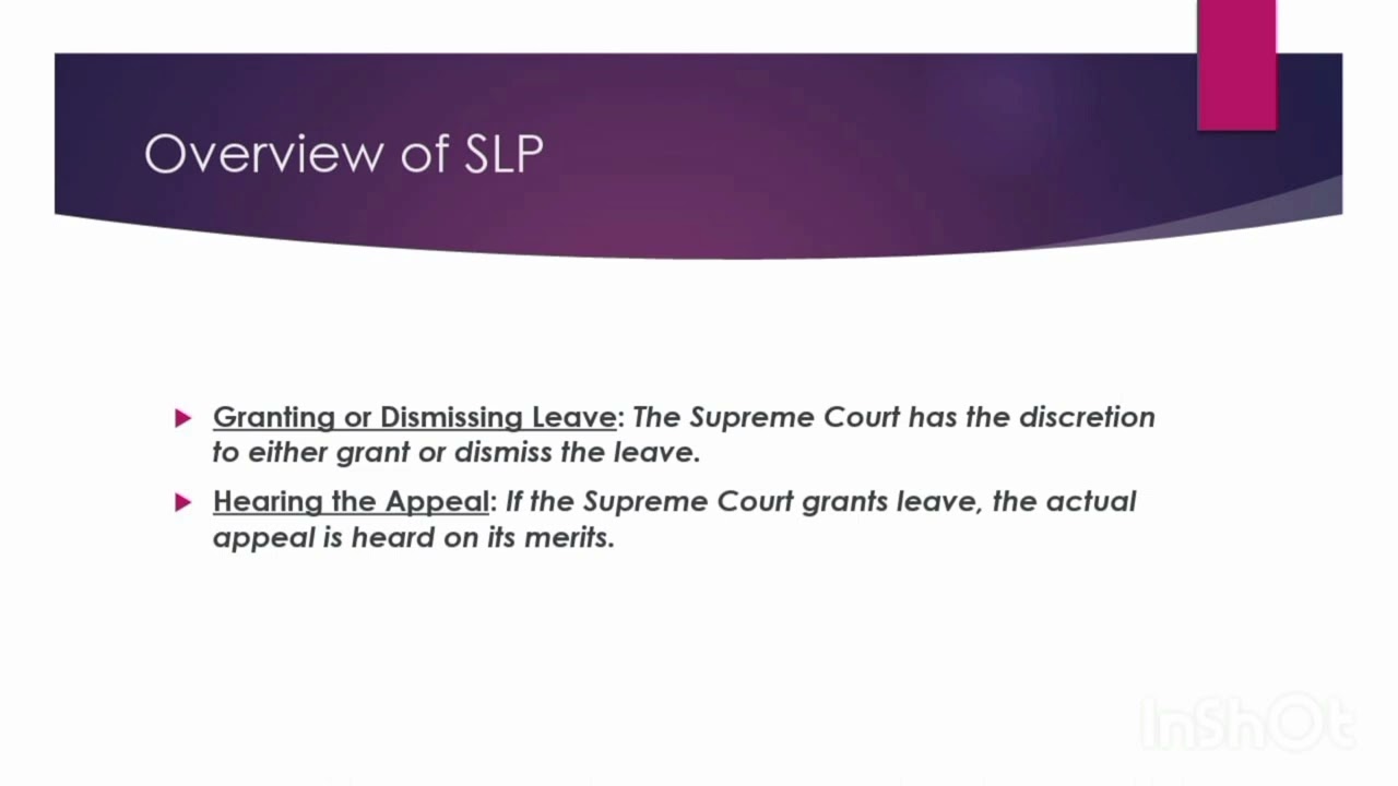 Special Leave Petition (SLP): Article 136 | To The Point