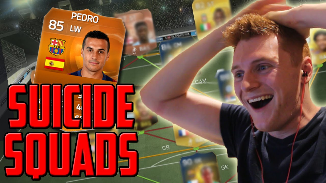 FIFA 15 - САМЫЕ ЖЕСТОКИЕ ОТРЯДЫ САМОУБИЙЦ С МОНСТРОМ ПЕДРО!!!