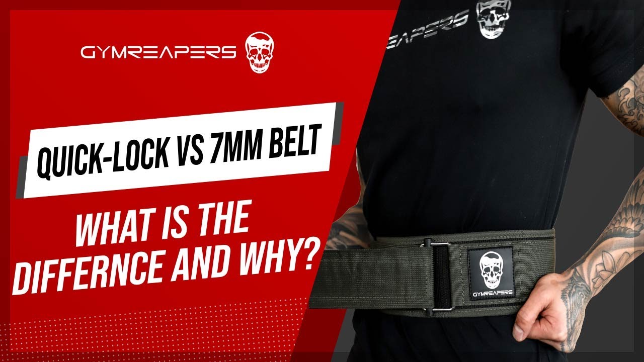 The Difference Between A Quick-Locking Belt vs. 7mm Weightlifting Belt | Roc Pilon