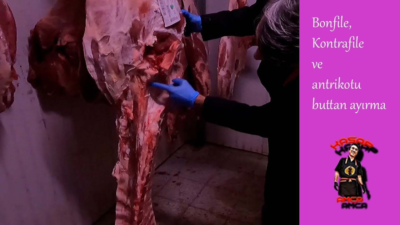 Bonfile, Kontrafile ve antrikotu buttan ayırma