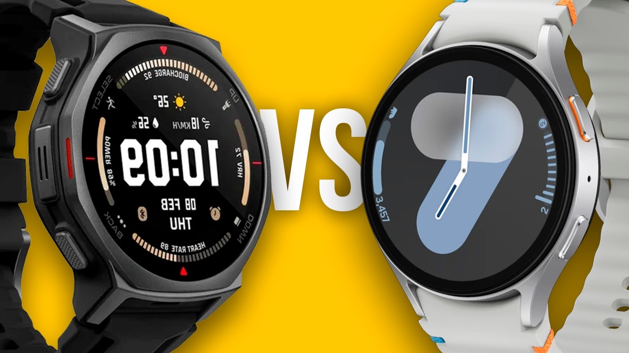 Comparativo: AMAZFIT T-REX 3 PRO 44MM vs GALAXY WATCH 7 - Qual vale mais a pena?