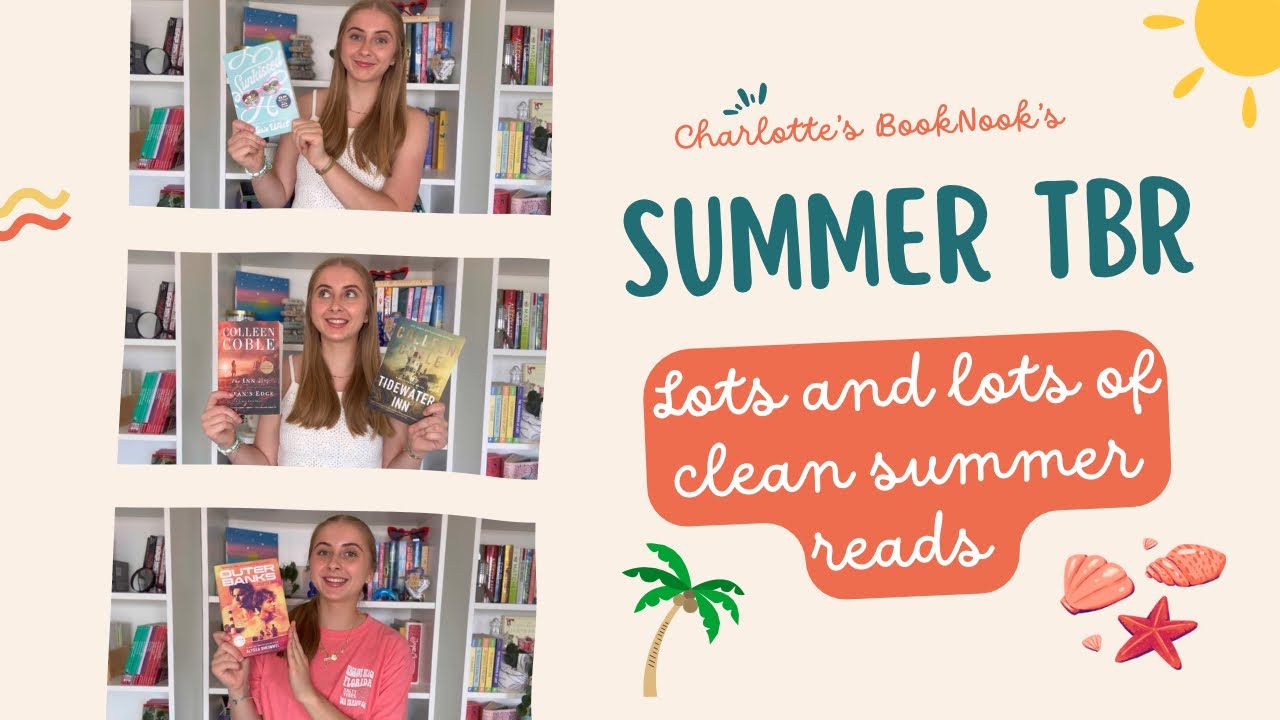 The Ultimate Summer TBR for Clean Readers📖☀️ | Christian Fiction, Summer Settings, and more!