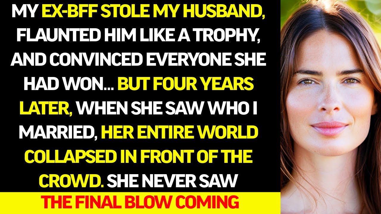 My Ex BFF Stole My Husband — 4 Years Later, Her Face Went Pale When She Saw Who I Married