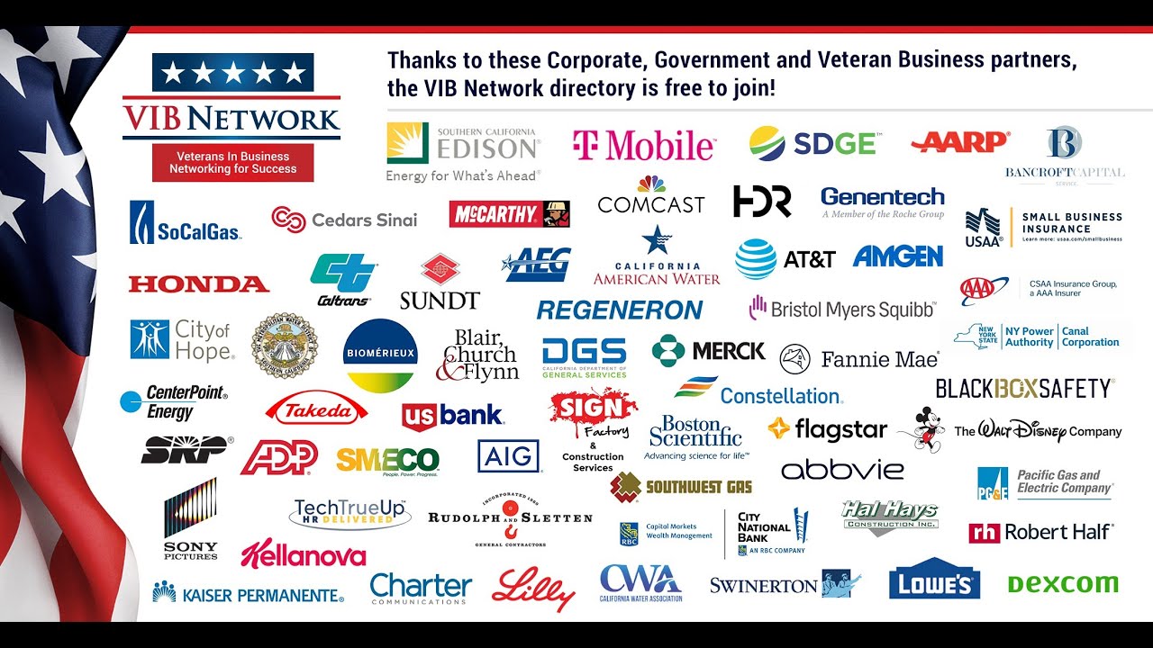 Learn about the Veterans In Business (VIB) Network