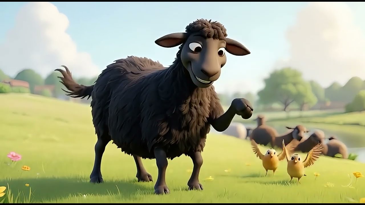 Баа-баа, чёрная овечка 🐑 | Классическая детская песенка от DodoVerse для детей