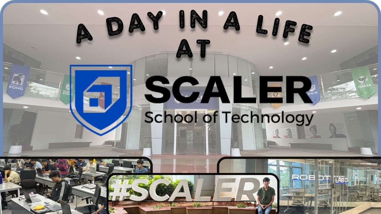 A Day in a Life of a Student at SCALER SCHOOL OF TECHNOLOGY @ScalerSchoolOfTechnology