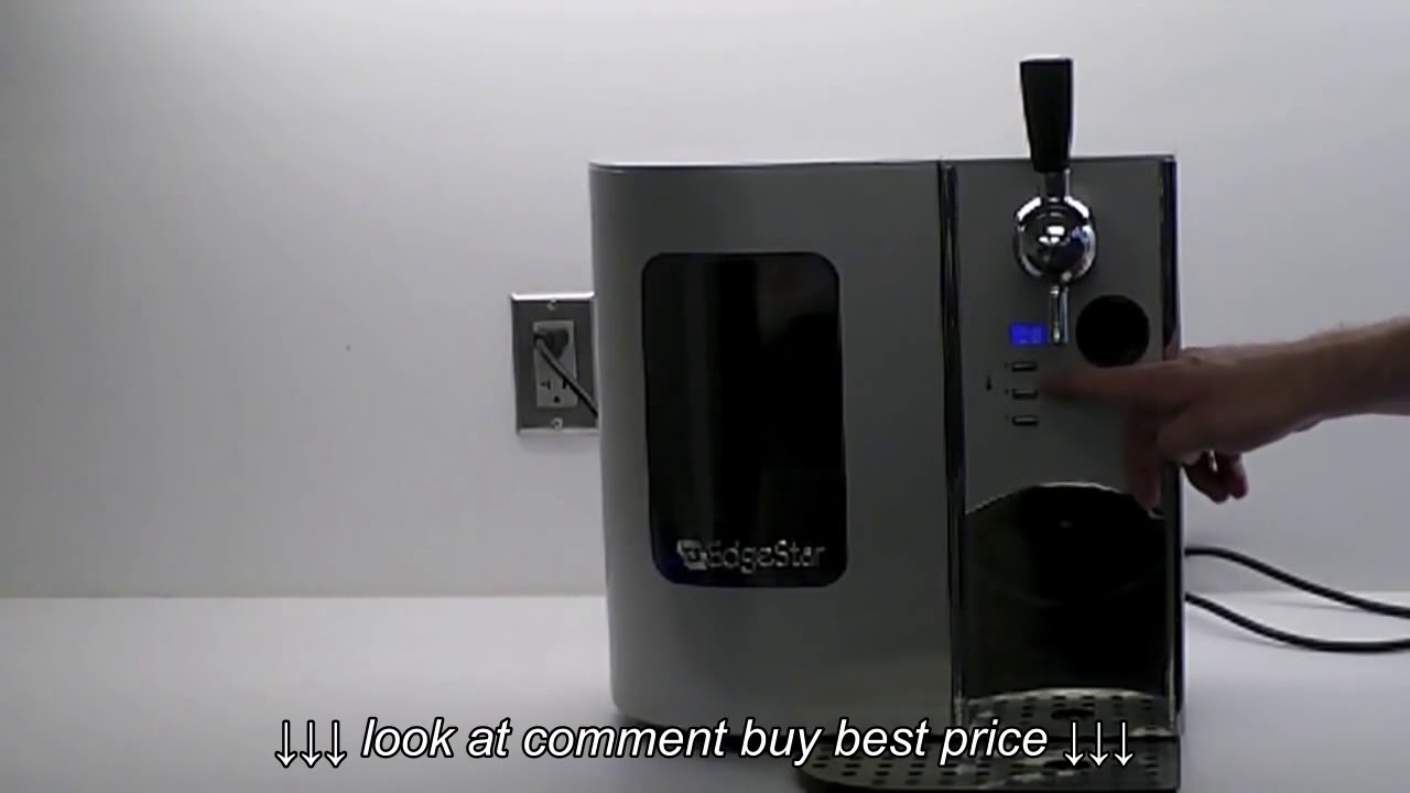 EdgeStar   TBC50S Mini Kegerator  Pressurized Keg Setup