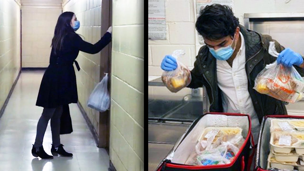 Inside Edition's Mara Montalbano Brings Meals to Quarantined Seniors