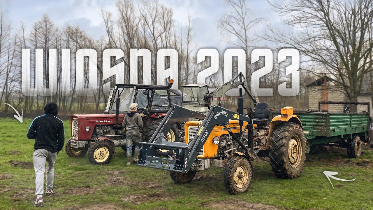 Wiosna 2023 I Obornik I Orka I 5x Ursus C-360 I Ursus 912