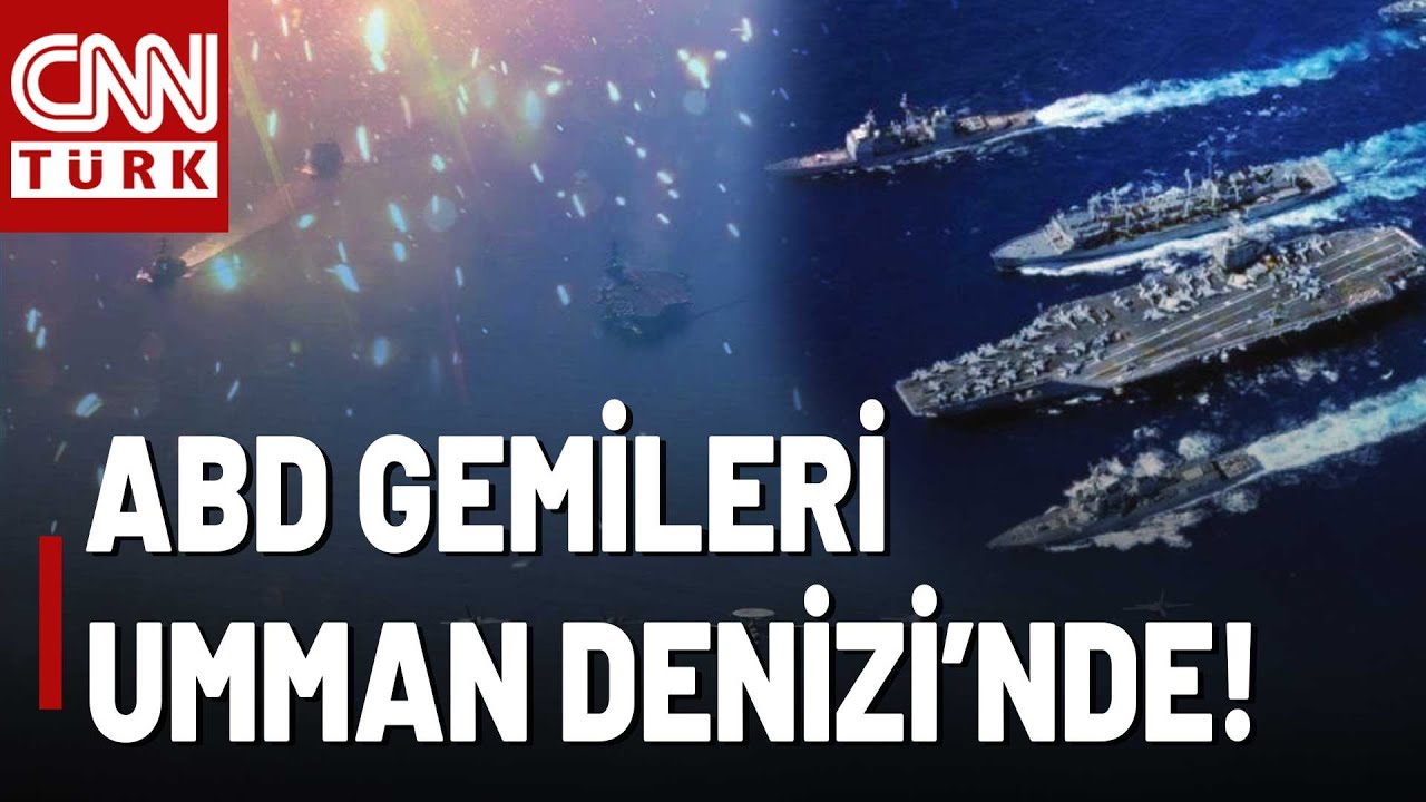 ABD Gemileri İran'ın Kapısına Dayandı! İşte O ABD Gemileri...