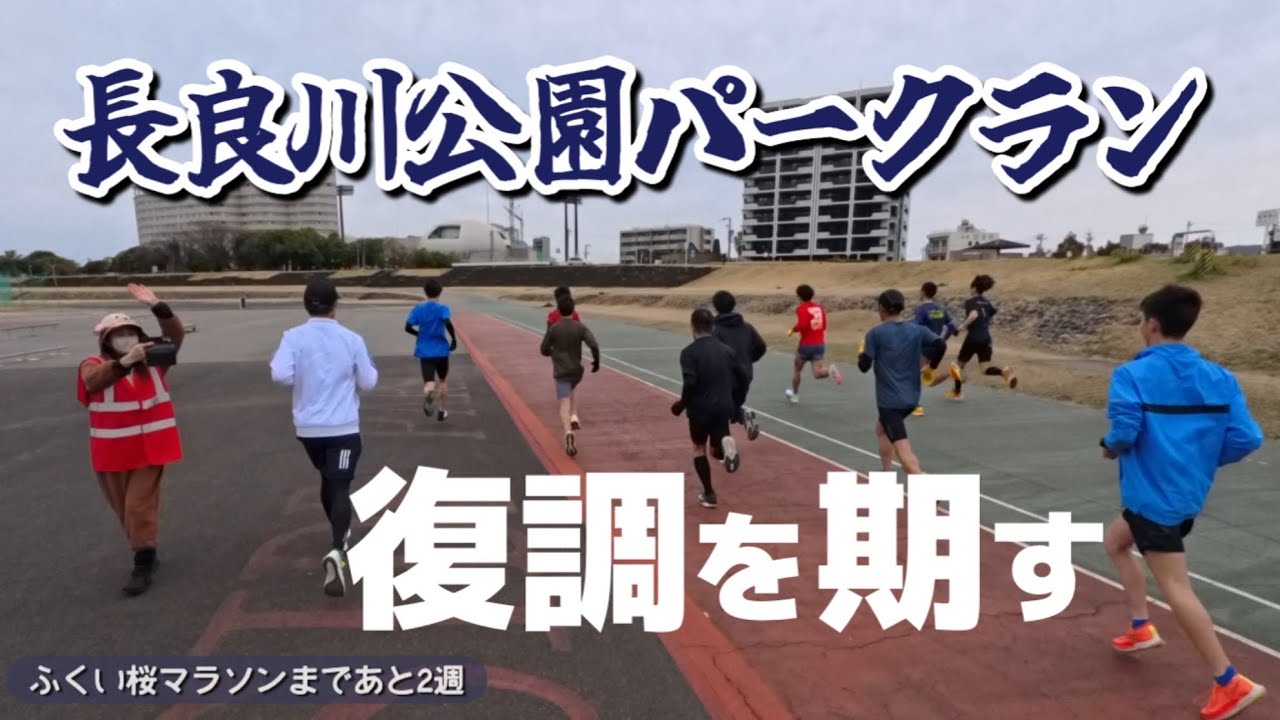 【VLOG】不調転落から抜け出すための5キロタイムトライアル@長良川公園パークラン【関牛乳】