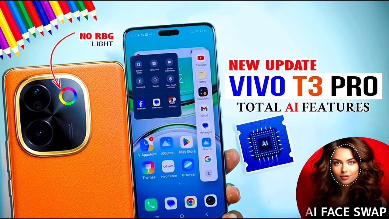 Vivo T3 Pro AI Photo Editing Secrets | Total AI Features Vivo T3 Pro Tips & Trik