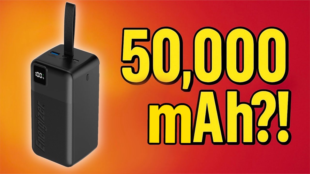 Energizer 50,000mAh Power Bank – Is This TOO MUCH Power?