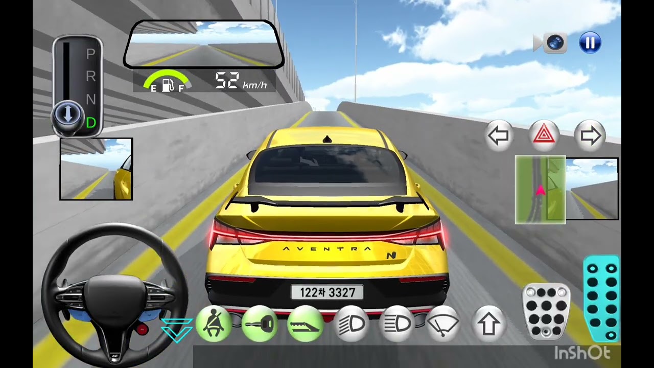 Me driving till new city