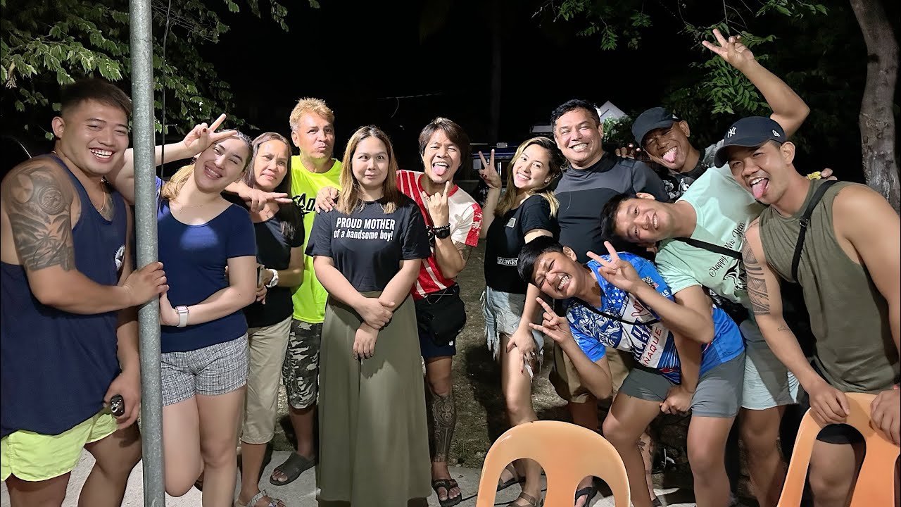 WELCOME DINNER WITH TEAM @Harabas IN LUBANG ISLAND