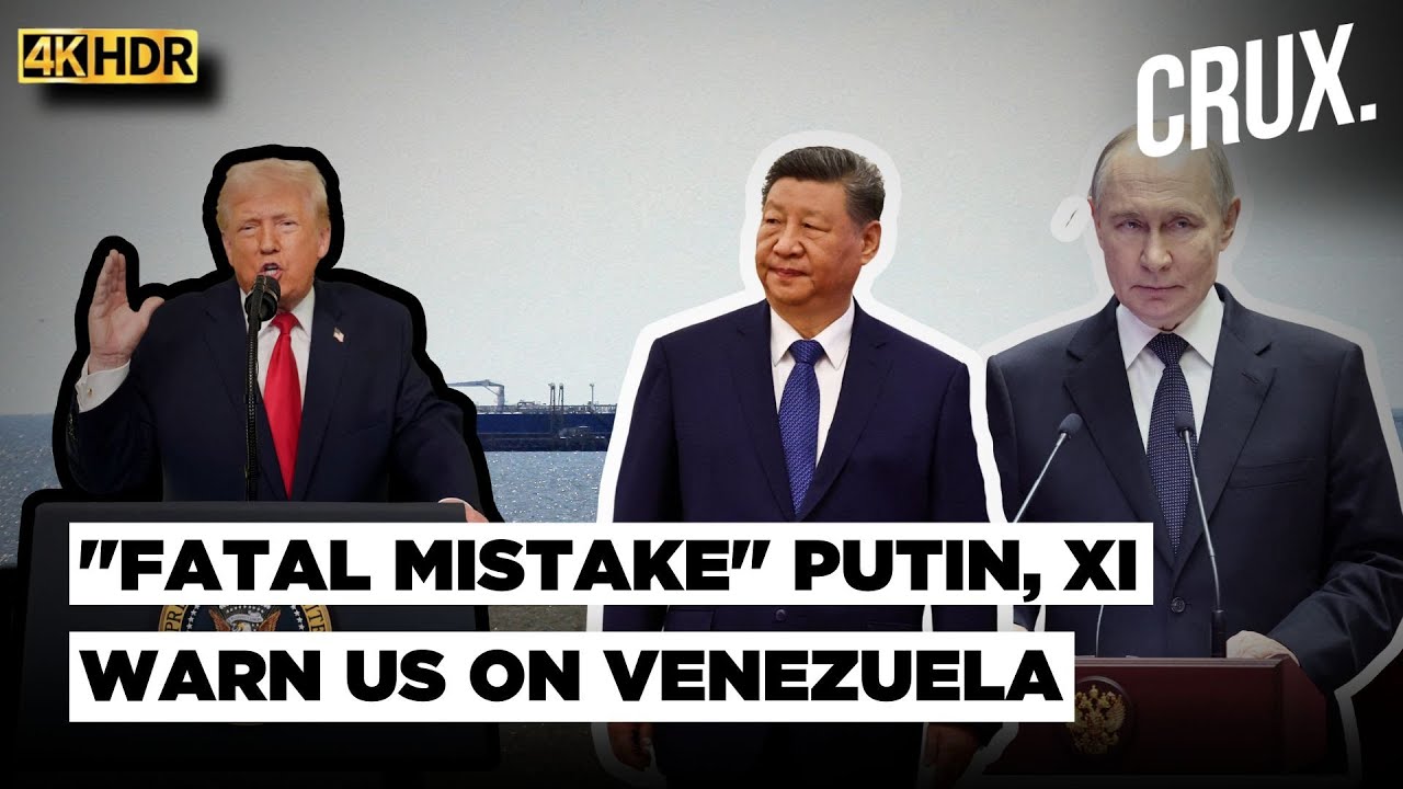 Russia, China Blast US &ldquo;Bullying&rdquo; as Venezuelan Navy Escorts Oil Ships Amid Trump&rsquo;s Blockade | 4K