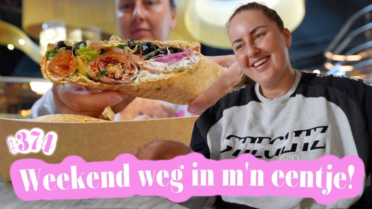 Weekendje weg in m&rsquo;n eentje, solliciteren, koken & weer zwanger? | weekvlog #371 