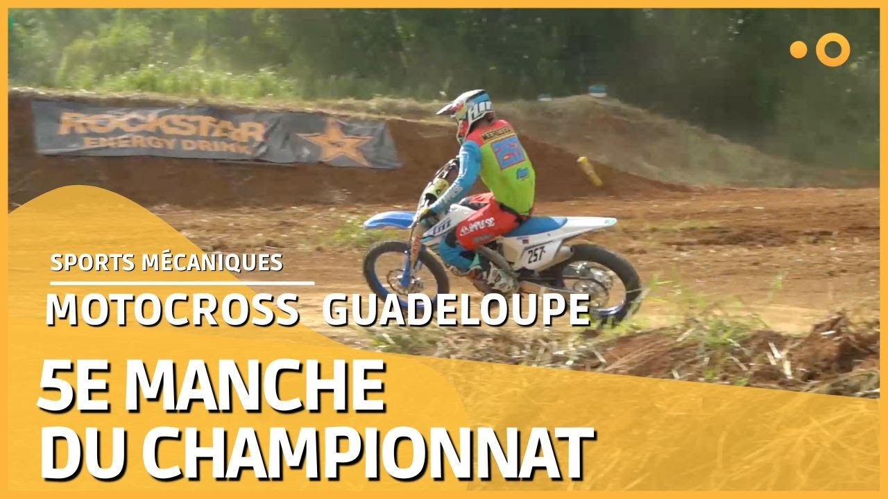 Motocross Guadeloupe, déjà la 5e manche du championnat 🏁🏆🏍🔥