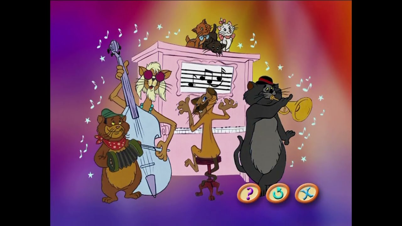 The Aristocats (2011 Release) - Set Top Game - The Aristocats Fun With Language Game