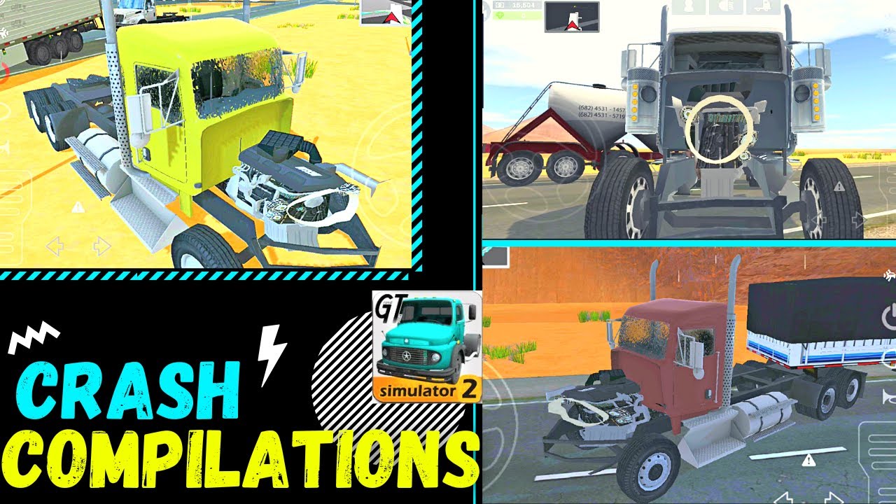 Truck Crash Compilations # 3 | Grand Truck Simulator 2