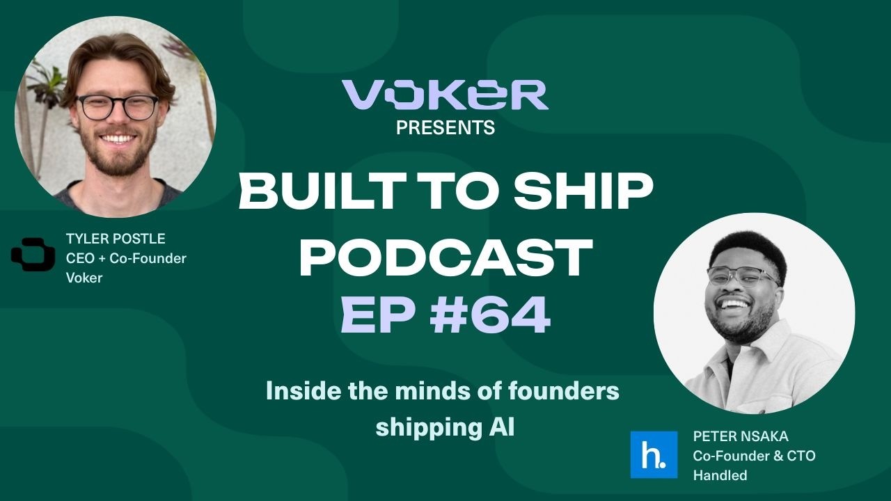 Built to Ship with Peter - CTO @ handled