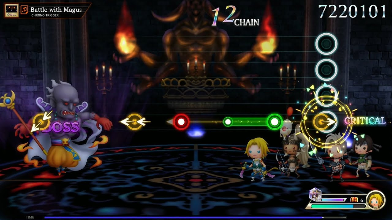 THEATRHYTHM FINAL BAR LINE - Chrono Pack (Ultimate Difficulty) Gameplay [Switch]