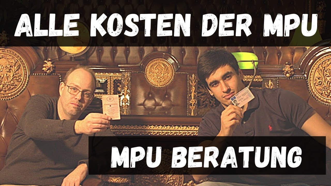Was kostet die MPU? ALLE KOSTEN im &Uuml;berblick (MPU, Abstinenz, Beratung, Nachweise, Beh&ouml;rden)