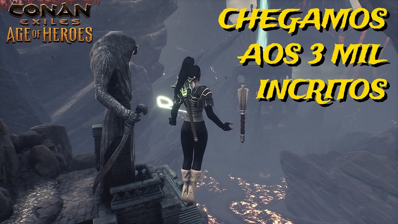 Conan exiles, live dos 3 k de inscritos