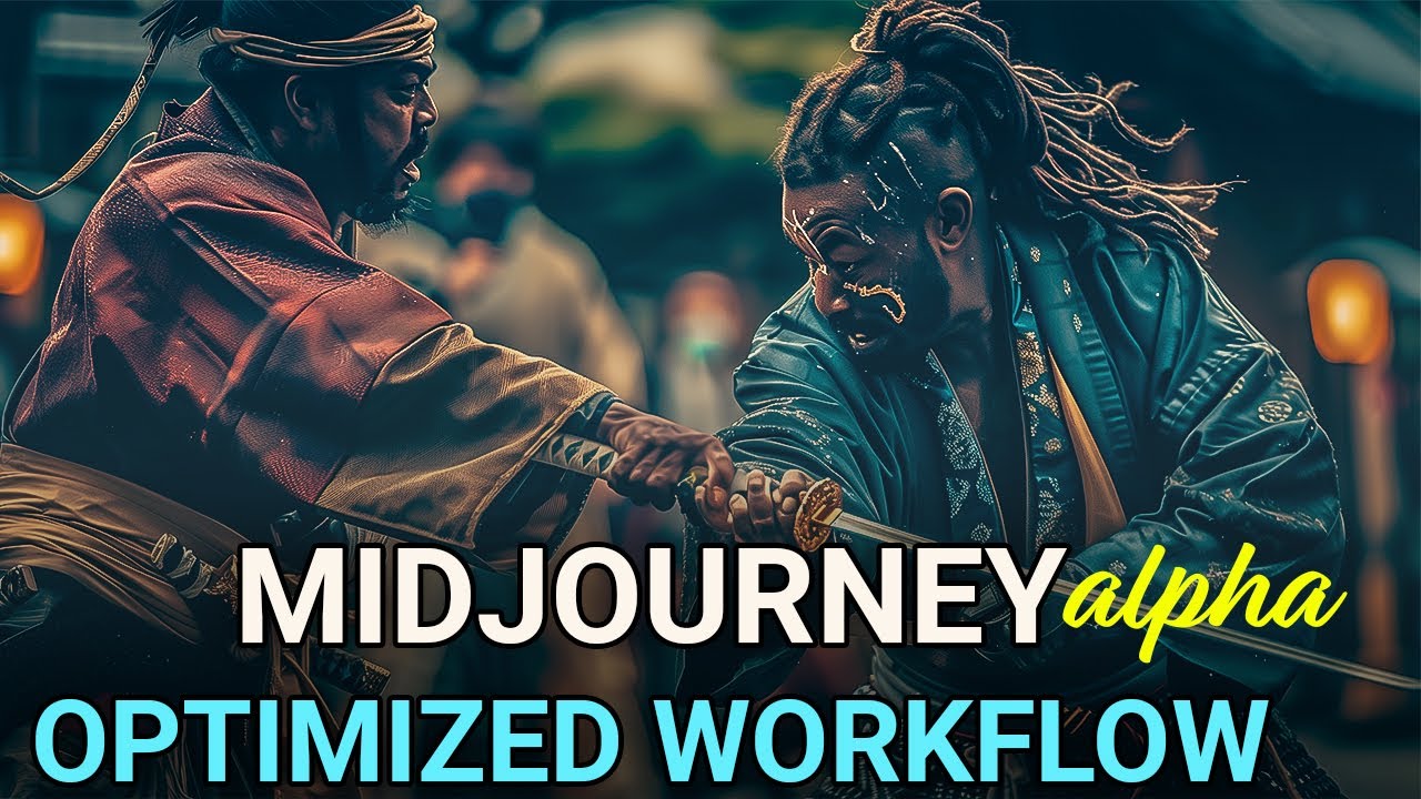 Optimized workflow for Midjourney Alpha (Image & Style Reference, prompt locking, and organization)