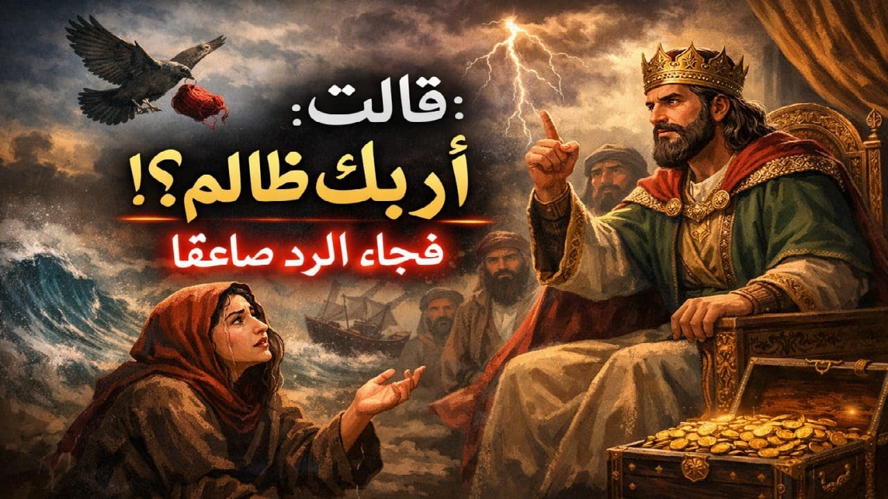 قالت: أربك ظالم؟! فجاء الرد صاعقا… حوار سيدنا داوود والمراة