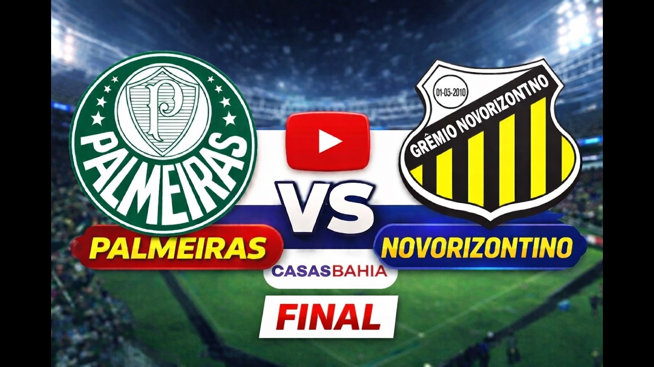 PALMEIRAS X NOVORIZONTINO | FINAL | PRIMEIRO JOGO | FIFA FRIENDS | PC