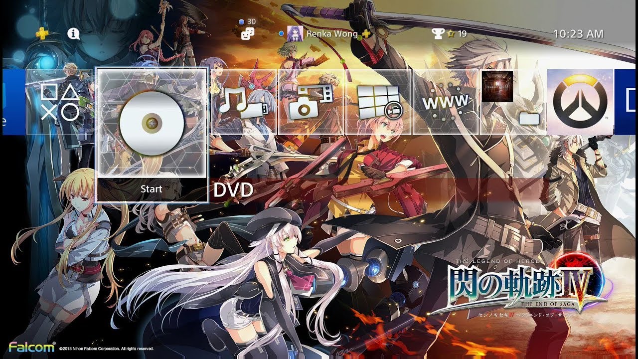 Japan Falcom x Aqua Plus Special Collaboration Vol. 1 Theme PS4