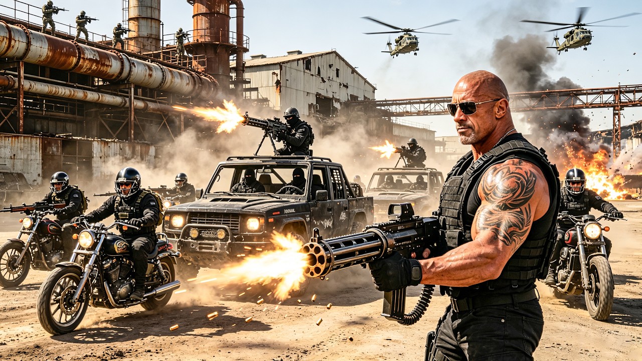 Terrorists storm a mansion, unaware it's a vacation retreat for special forces who wipe them out!