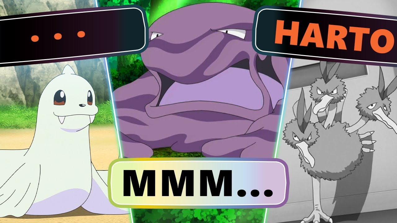 Los MEJORES y PEORES Pokémon de la PRIMERA generación KANTO Parte 14 (Farfetch'd a Muk) | EBaru
