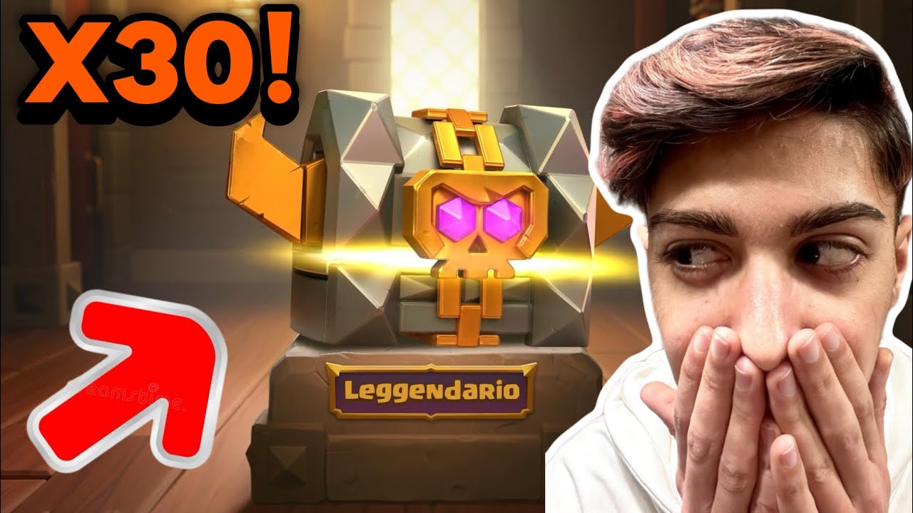 TROVO di TUTTO😱! APERTURA di x30 CASSE | CLASH OF CLANS [ITA]