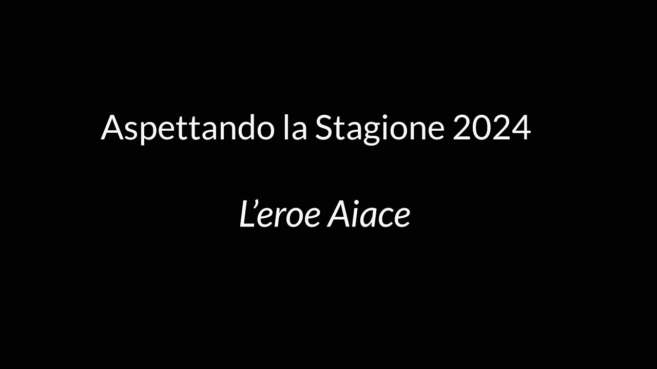Teatro Greco di Siracusa: L'eroe Aiace