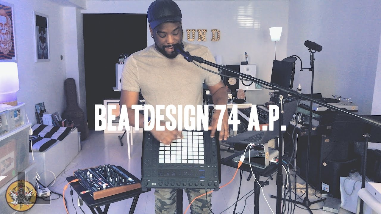 Live Performance Ableton Push 2 Arturia Drumbrute / Phantom 4 Beat Short (Beatdesign 74 & Fly Beats)