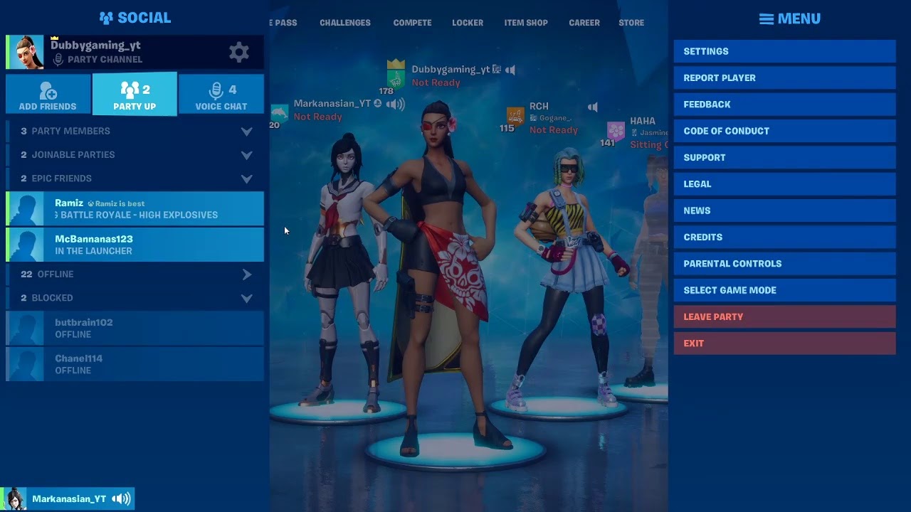 JUst Playing fortnite: Dubbygaming