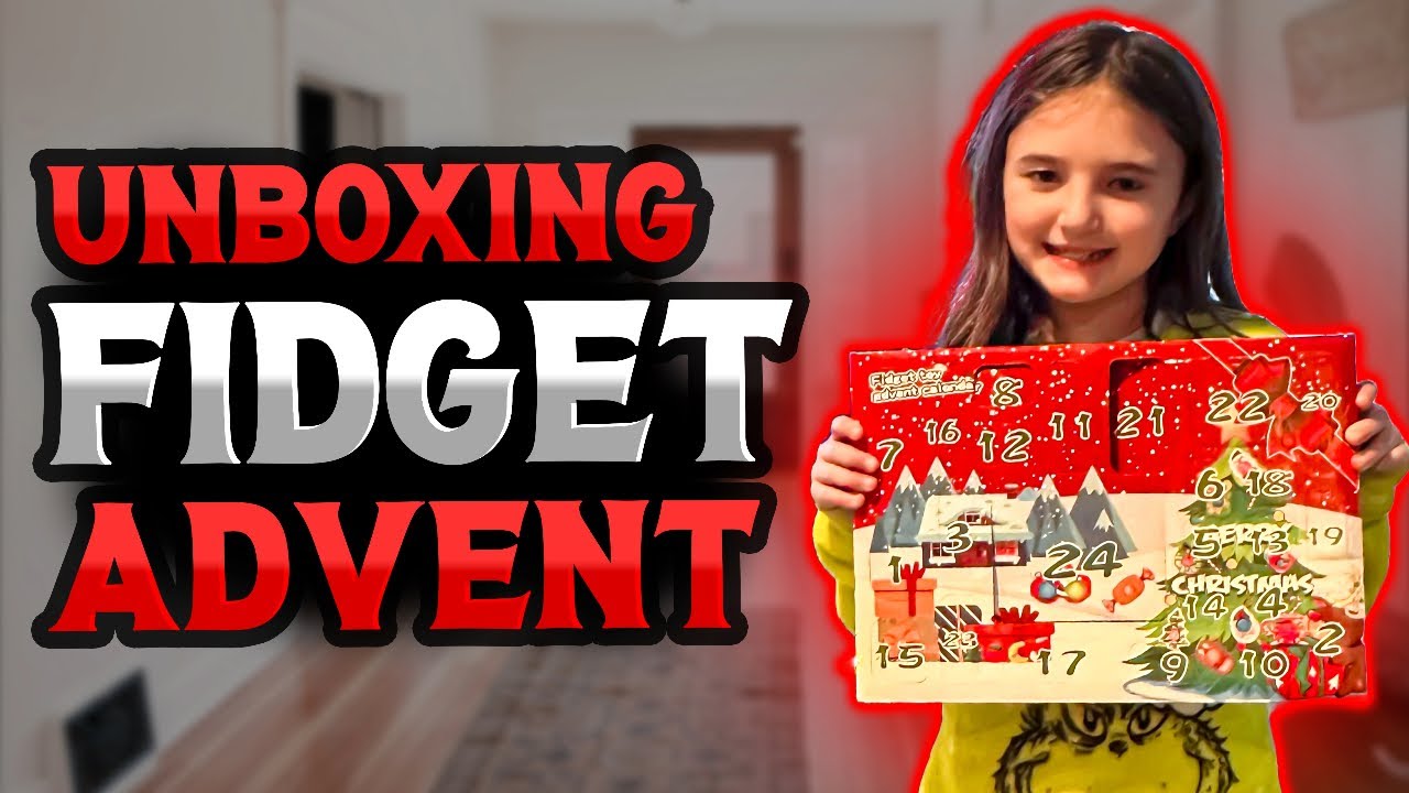 Unboxing the best fidget advent calendar | Honest Review