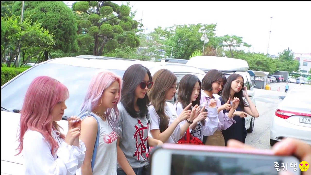 170729 소녀시대 해피투게더 녹화 출근