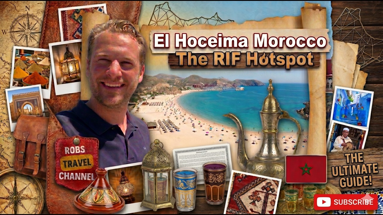 El Hoceima Morocco 🇲🇦 Fantastic Beaches, Great Culture and Amazing Food! المغرب