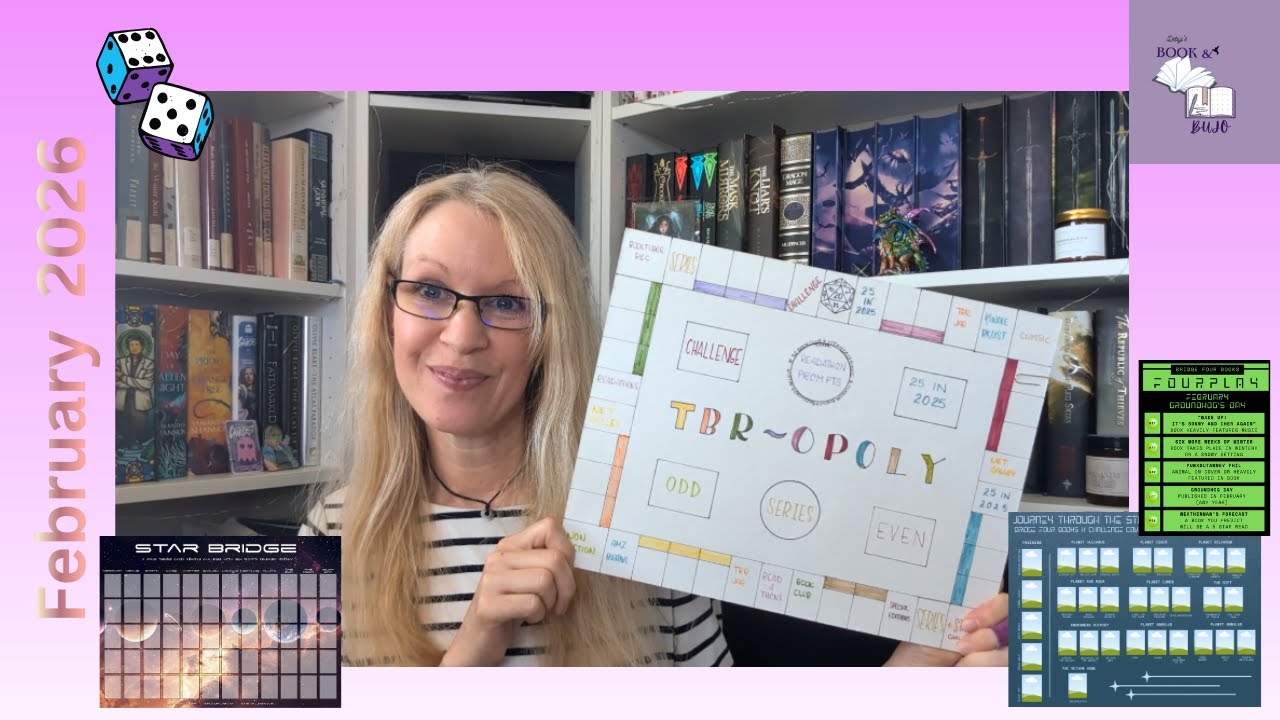 🎲 Время для TBRopoly 🎲 | Какие книги я буду читать в феврале??