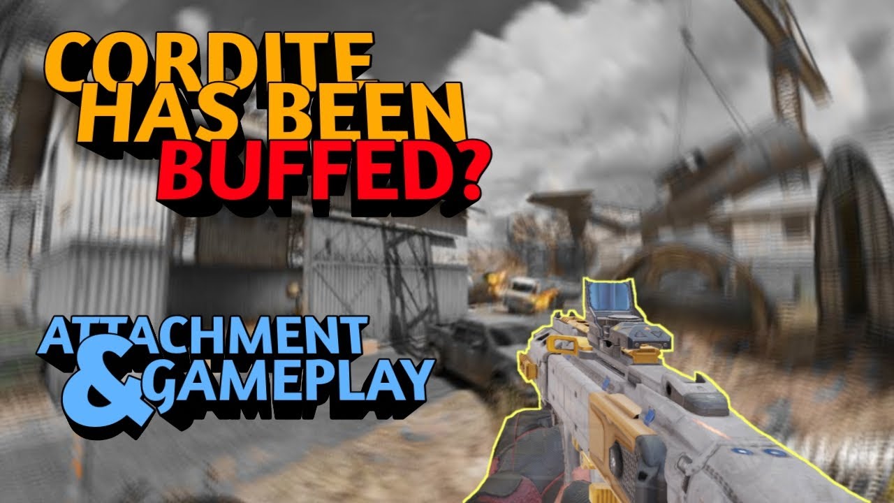 Attachment & Gameplay CORDITE Gunsmith | CODM INDONESIA